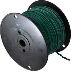 Southwire - 18 AWG, 16 Strand, Green Machine Tool Wire - PVC, Acid, Moisture and Oil Resistant, 500 Ft. Long - USA Tool & Supply