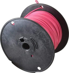 Southwire - 18 AWG, 16 Strand, Pink Machine Tool Wire - PVC, Acid, Moisture and Oil Resistant, 500 Ft. Long - USA Tool & Supply