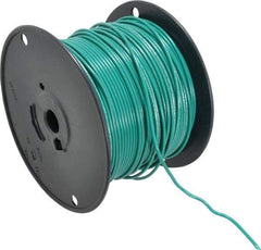 Southwire - 16 AWG, 26 Strand, Green Machine Tool Wire - PVC, Acid, Moisture and Oil Resistant, 500 Ft. Long - USA Tool & Supply