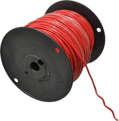 Southwire - 14 AWG, 41 Strand, Red Machine Tool Wire - PVC, Acid, Moisture and Oil Resistant, 500 Ft. Long - USA Tool & Supply