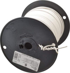 Southwire - 14 AWG, 41 Strand, White Machine Tool Wire - PVC, Acid, Moisture and Oil Resistant, 500 Ft. Long - USA Tool & Supply