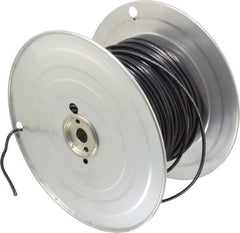 Southwire - 10 AWG, 105 Strand, Black Machine Tool Wire - PVC, Acid, Moisture and Oil Resistant, 500 Ft. Long - USA Tool & Supply