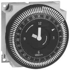 Intermatic - 7 Day Indoor/Outdoor Analog Electromechanical Timer - 24/120/208/240 VAC, 60 Hz, - USA Tool & Supply