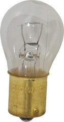 Value Collection - 12.8 Volt, Incandescent Miniature & Specialty S8 Lamp - Bayonet Base - USA Tool & Supply