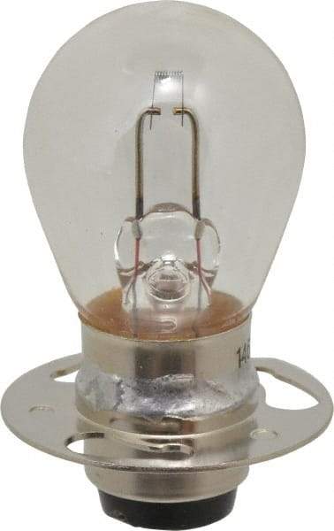 Value Collection - 18 Watt, 6.5 Volt, Incandescent Miniature & Specialty S8 Lamp - Double Contact Prefocus Base, 5 to 49 Equivalent Range, Warm (1,000 to 3,000), Dimmable, 2" OAL - USA Tool & Supply