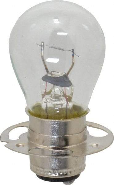 Value Collection - 18 Watt, 6.5 Volt, Incandescent Miniature & Specialty S8 Lamp - Double Contact Prefocus Base, 5 to 49 Equivalent Range, Warm (1,000 to 3,000), Dimmable, 2" OAL - USA Tool & Supply