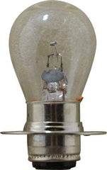 Value Collection - 18 Watt, 6.5 Volt, Incandescent Miniature & Specialty S8 Lamp - Double Contact Prefocus Base, 5 to 49 Equivalent Range, Warm (1,000 to 3,000), Dimmable, 2" OAL - USA Tool & Supply