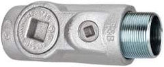 Thomas & Betts - 1-1/2" Trade, Iron Threaded Rigid/Intermediate (IMC) Conduit Sealing Fitting - Noninsulated - USA Tool & Supply