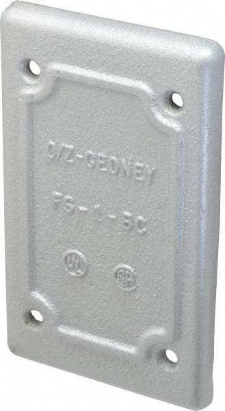 O-Z/Gedney - Electrical Outlet Box Iron Device Box - USA Tool & Supply