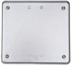 Thomas & Betts - Electrical Outlet Box Steel Device Cover - USA Tool & Supply