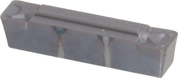 Kennametal - 0505M0G GMN Grade KC5025, 5.05mm Cutting Width Carbide Grooving Insert - 4.2mm Max Depth of Cut, Neutral, 0.8mm Corner Radius, TiAlN Finish - USA Tool & Supply