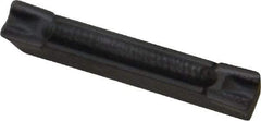 Kennametal - 305G GMP Grade KC5025, 3.05mm Cutting Width Carbide Grooving Insert - 3.5mm Max Depth of Cut, Neutral, 0.4mm Corner Radius, TiAlN Finish - USA Tool & Supply