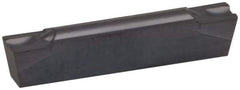 Kennametal - 255G GMP Grade KC5025, 2.62mm Cutting Width Carbide Grooving Insert - 2mm Max Depth of Cut, Neutral, 0.2mm Corner Radius, TiAlN Finish - USA Tool & Supply