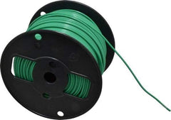 Southwire - THHN/THWN, 12 AWG, 20 Amp, 500' Long, Solid Core, 1 Strand Building Wire - Green, Thermoplastic Insulation - USA Tool & Supply