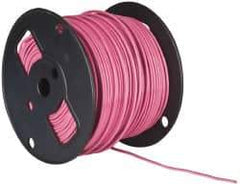 Southwire - THHN/THWN, 12 AWG, 20 Amp, 500' Long, Solid Core, 1 Strand Building Wire - Pink, Thermoplastic Insulation - USA Tool & Supply