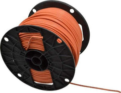 Southwire - THHN/THWN, 12 AWG, 20 Amp, 500' Long, Stranded Core, 19 Strand Building Wire - Orange, Thermoplastic Insulation - USA Tool & Supply