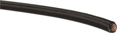 Southwire - THHN/THWN, 8 AWG, 40 Amp, 500' Long, Stranded Core, 19 Strand Building Wire - Black, Thermoplastic Insulation - USA Tool & Supply