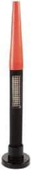 Bayco - White LED Bulb, 150 Lumens, Industrial/Tactical Flashlight - Black Plastic Body, 4 AA Batteries Included - USA Tool & Supply