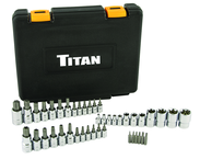 43 Piece - #54137 Master Star Bit Socket Set - USA Tool & Supply