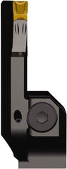 Seco - CFO, External, Left Hand, 0.71" Max Depth of Cut, 3mm Min Groove Width, Indexable Grooving Tool Holder - LC.. 1603.. Insert Compatibility, 1" Shank Height, 1" Shank Width, 6" OAL - USA Tool & Supply