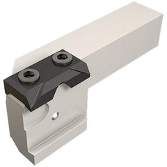 Iscar - External Thread, Right Hand Indexable Grooving Cutoff Toolholder - 25mm Shank Height x 25mm Shank Width, UBHC Toolholder Style, Series Tool Blocks - USA Tool & Supply