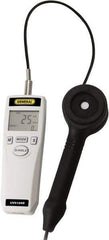 General - 9 Volt Battery, LCD Display, Light Meter - 4 Accuracy, Compatible with UV AB Lighting, Built In Memory - USA Tool & Supply