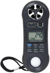 General - 0 to 3,000 Ft./Min Air Airflow Meter - 94°F Max - USA Tool & Supply