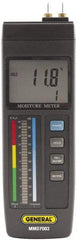 General - Moisture Analyzer - LED Display, Accurate to ±1.5% - USA Tool & Supply