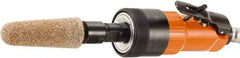 Dotco - 6mm Collet, Straight Handle, Air Straight Die Grinder - 18,000 RPM, Front Exhaust, 38 CFM, 0.9 hp, 90 psi, 6.3mm Inlet - USA Tool & Supply