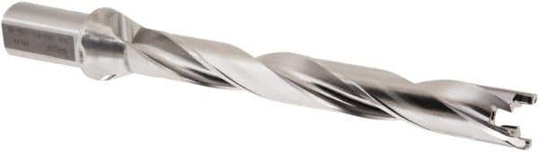 Iscar - 1-1/16 to 1.098" Diam, 8xD, 8.69" Max Drill Depth, 1-1/4" Shank Diam, 12.54" OAL, Replaceable Tip Drill - FCP, HCP-IQ, ICK, ICM, ICP Insert, 27 Seat Size, DCN Toolholder, Series SumoCham - USA Tool & Supply