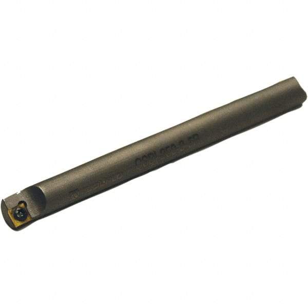 Tool-Flo - 0.285" Min Bore Diam, 4" OAL, 1/4" Shank Diam, CCBI Indexable Boring Bar - CDCD/G Insert, Screw Holding Method - USA Tool & Supply