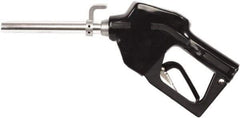 PRO-LUBE - Nozzle Repair Part - Contains Nozzle with Hook, Automatic Fuel Control Nozzle, Straight Spout, 3/4\x94 NPT (F) Inlet, For Use with Gasoline, Diesel - USA Tool & Supply