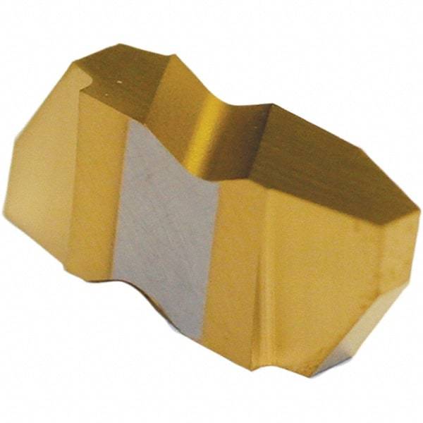 Tool-Flo - FLA3 Grade AC3R, Internal/External Acme Threading Insert - 6 TPI Ext Pitch, Left Hand Insert, AlTiN Finish, Carbide - USA Tool & Supply