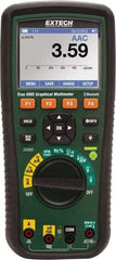 Extech - GX900, CAT III, 1,000 VAC/VDC, True RMS Wireless Multimeter - 50 mOhm, Measures Voltage, Capacitance, Frequency, Resistance, Temperature - USA Tool & Supply