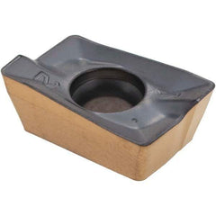 Iscar - HM90 ADCT1505 PL Grade IC830 Carbide Milling Insert - TiAlN/TiN Finish, 0.23" Thick, 0.79mm Corner Radius - USA Tool & Supply