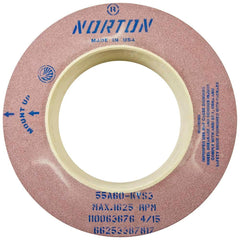 Norton - Centerless & Cylindrical Grinding Wheels Wheel Diameter (Inch): 20 Wheel Width (Inch): 6 - USA Tool & Supply