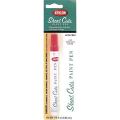 Krylon - 0.33 oz Glow Orange Gloss Finish Paint Pen - Pen, Direct to Metal, 446 gL VOC Compliance - USA Tool & Supply