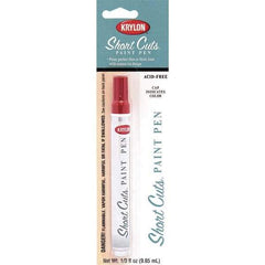 Krylon - 0.33 oz Red Pepper Gloss Finish Paint Pen - Pen, Direct to Metal, 535 gL VOC Compliance - USA Tool & Supply