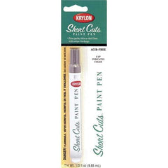 Krylon - 0.33 oz Chrome Metallic Finish Paint Pen - Pen, Direct to Metal, 742 gL VOC Compliance - USA Tool & Supply