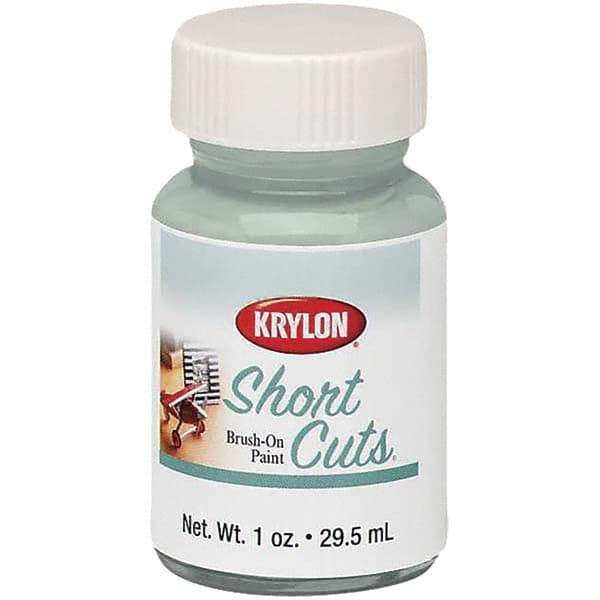 Krylon - 1 oz Chrome Metallic Finish Paint - Brush-On, Direct to Metal, 763 gL VOC Compliance - USA Tool & Supply