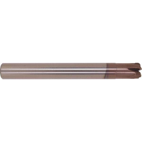 Millstar - 12mm Diam 2mm Program Radius Solid Carbide Single End 5 Flute High-Feed End Mill - USA Tool & Supply