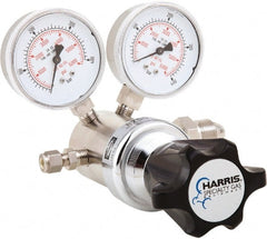 Lincoln Electric - Welding Regulators Gas Type: Argon, Helium, Nitrogen, C-25 CGA Inlet Connection: 1/4 NPT Male - USA Tool & Supply