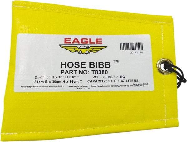 Eagle - 10" Long x 8-1/2" Wide x 1/4" High, Hose Leak Containment - Compatible with Leak Protection Items - USA Tool & Supply