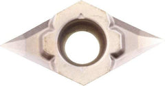 Kyocera - DCGT32.50.2 CK Grade PR930 Carbide Turning Insert - TiCN Finish, 55° Diamond, 3/8" Inscr Circle, 5/32" Thick, 0.004" Corner Radius - USA Tool & Supply