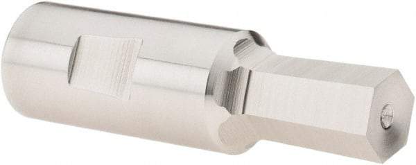 Hassay-Savage - 5/16" Hexagon Rotary Broach - 1/2" Depth of Cut, 1/2" Shank - USA Tool & Supply