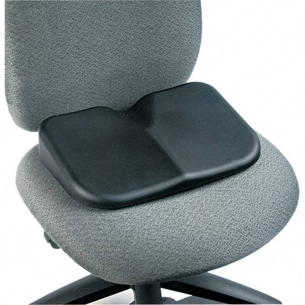 Safco - Black Seat Cushion - For Office Chairs, Car Seat & Home Use - USA Tool & Supply