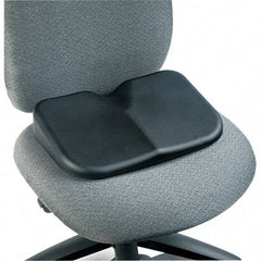 Safco - Black Seat Cushion - For Office Chairs, Car Seat & Home Use - USA Tool & Supply