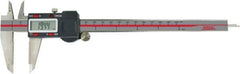 SPI - 0 to 8" Range 0.0005" Resolution, IP54 Electronic Caliper - Stainless Steel with 1.94" Stainless Steel Jaws, 0.001" Accuracy, USB Output - USA Tool & Supply