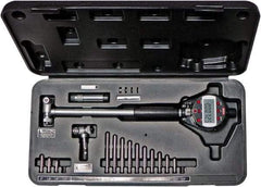 SPI - 1.4 to 6", 6" Deep, Electronic Bore Gage - Up to 0.0005" Accuracy, 0.00005" Resolution, Data Output, Includes Indicator - USA Tool & Supply