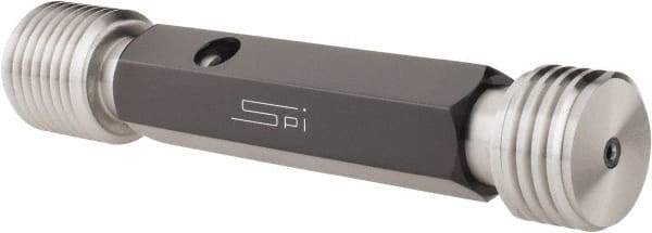 SPI - M33x3.5, Class 6H, Double End Plug Thread Go/No Go Gage - Handle Included - USA Tool & Supply